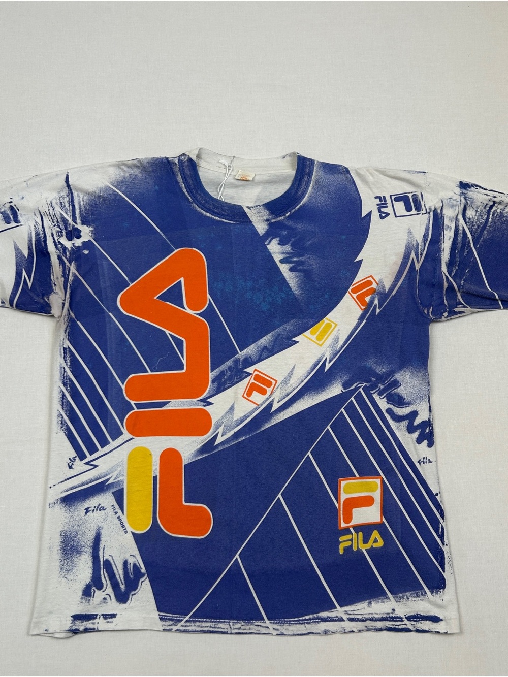 Vintage AOP Single Stitch FILA Tee